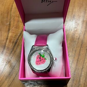 Two Betsey Johnson watches